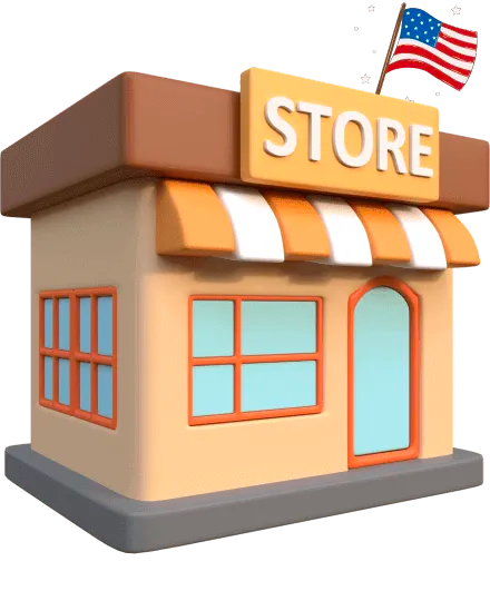 us-stores-vector-image